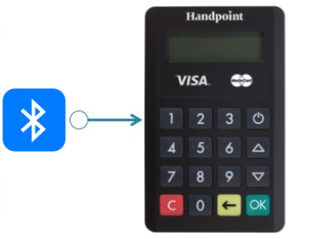 Bluetooth Integration — phone or tablet connects to HiLite card reader via Bluetooth
